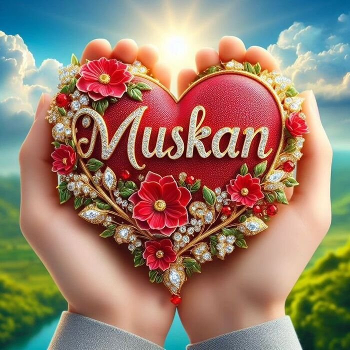 muskan name dp 3k