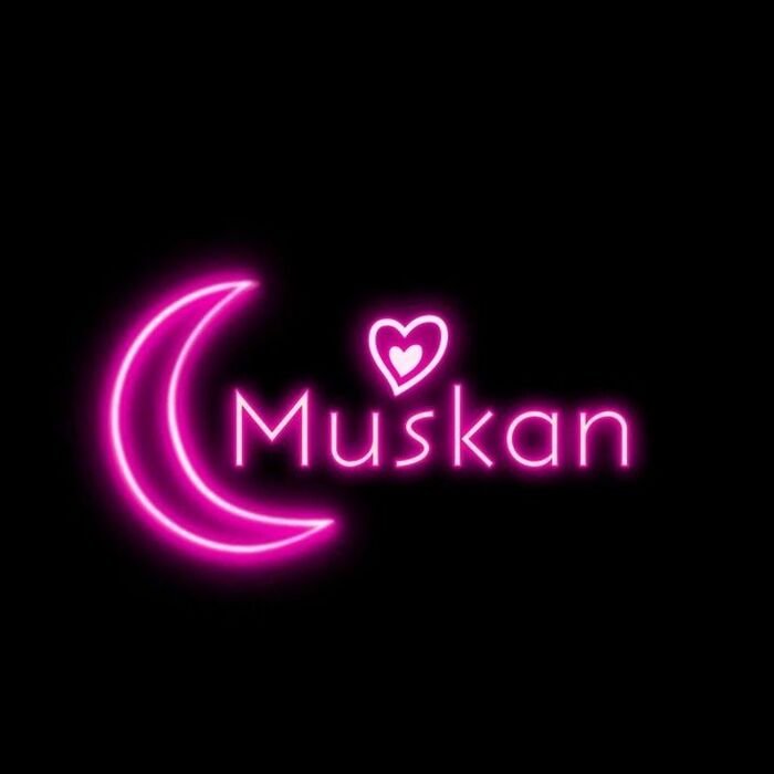 muskan name dp 5k