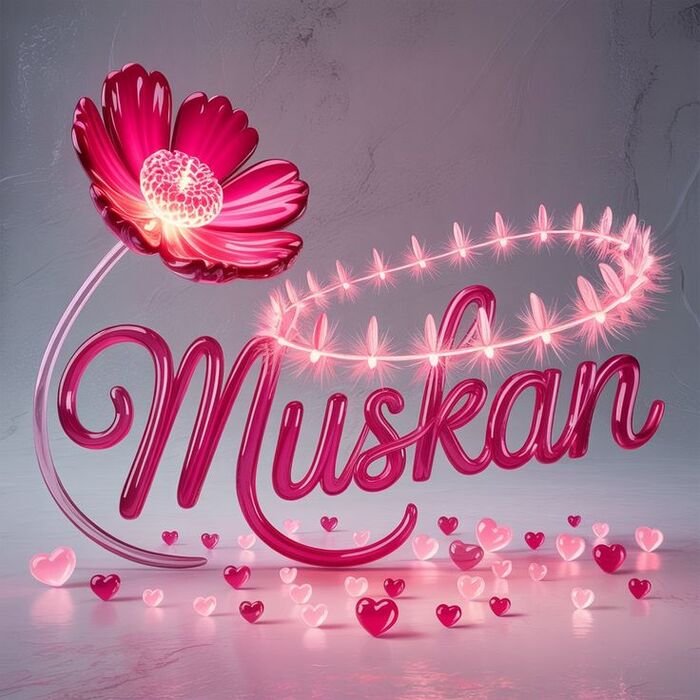 muskan name dp nice full