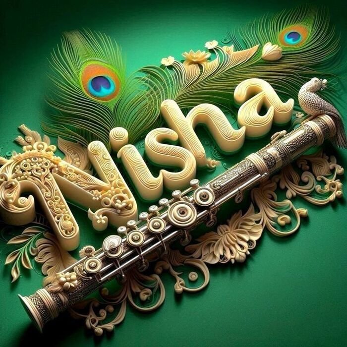 nisha name dp 3k