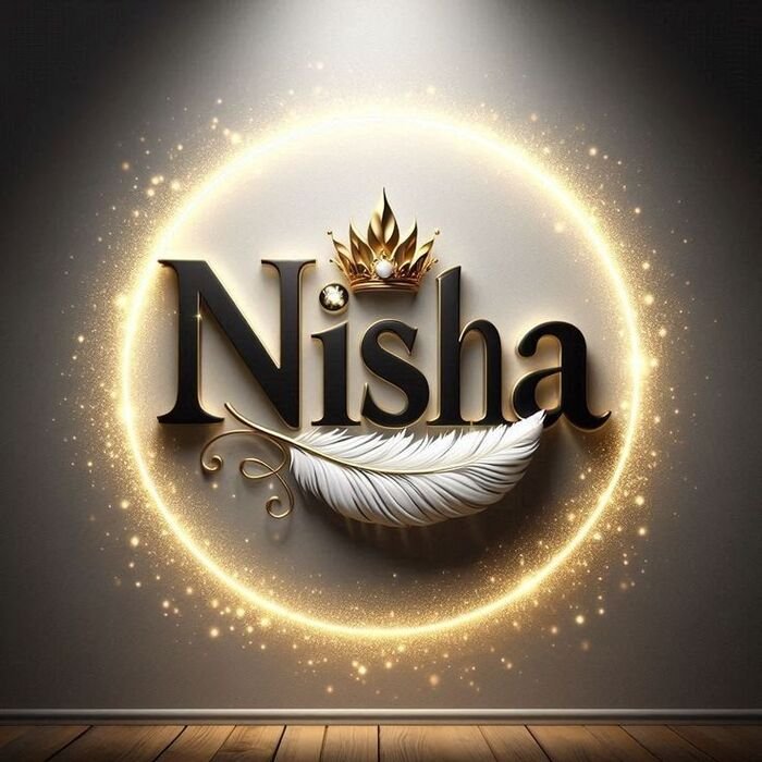 nisha name dp 4k full
