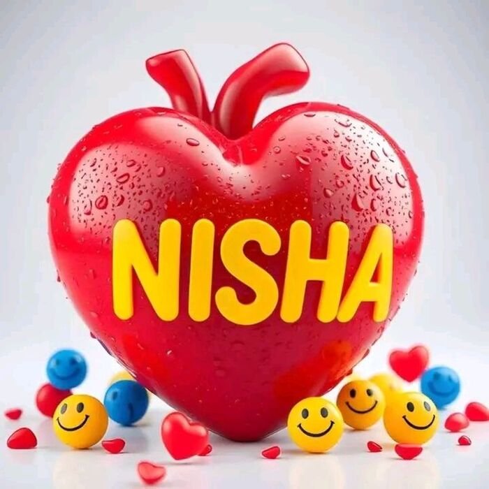 nisha name dp 5k