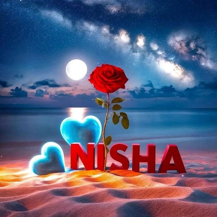nisha name dp full