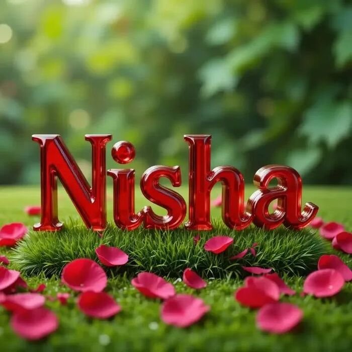 nisha name dp nice hd