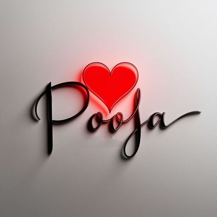 pooja name dp photo full size
