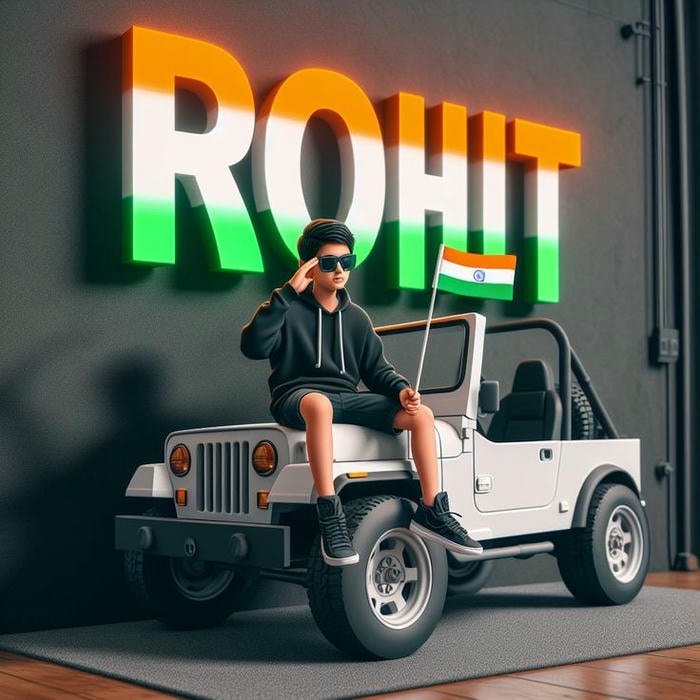 premium look rohit dp