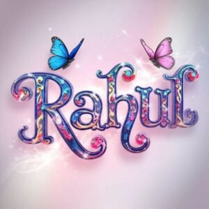 rahul name dp