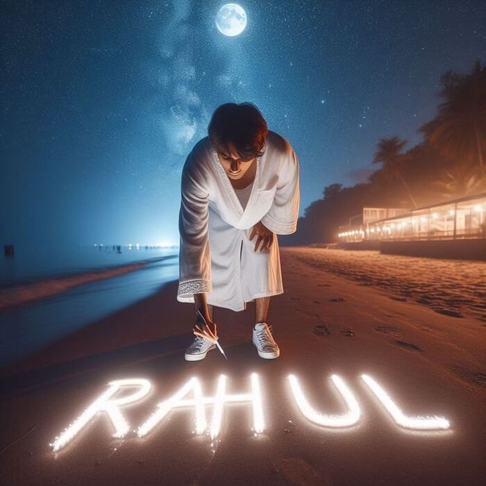 rahul name dp ins photo