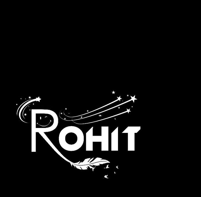 rohit name dp 4d full