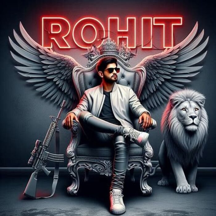 rohit name dp