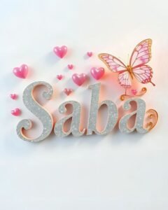 saba name dp
