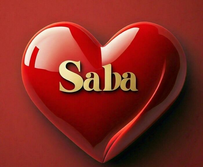 saba name dp 4k