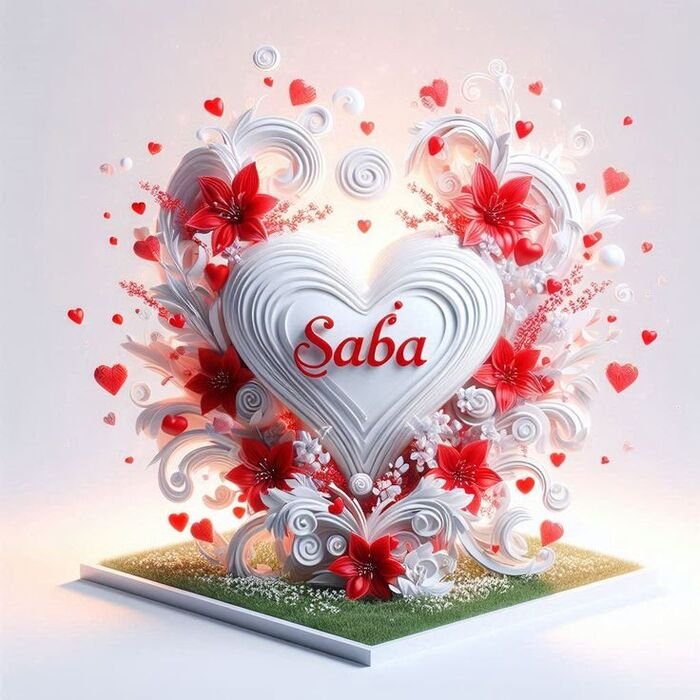 saba name dp hd