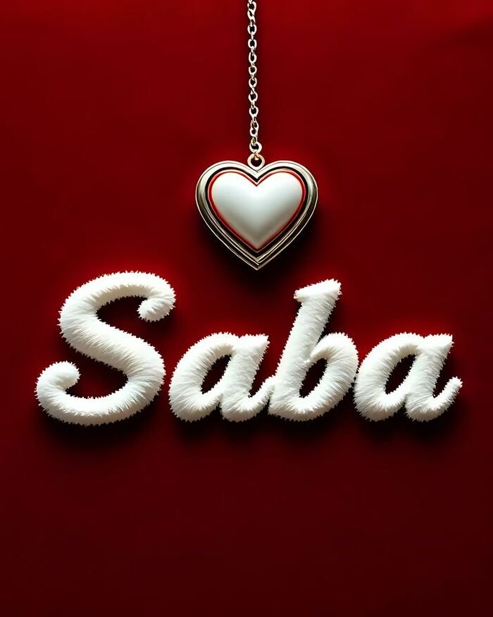 saba name dp nice