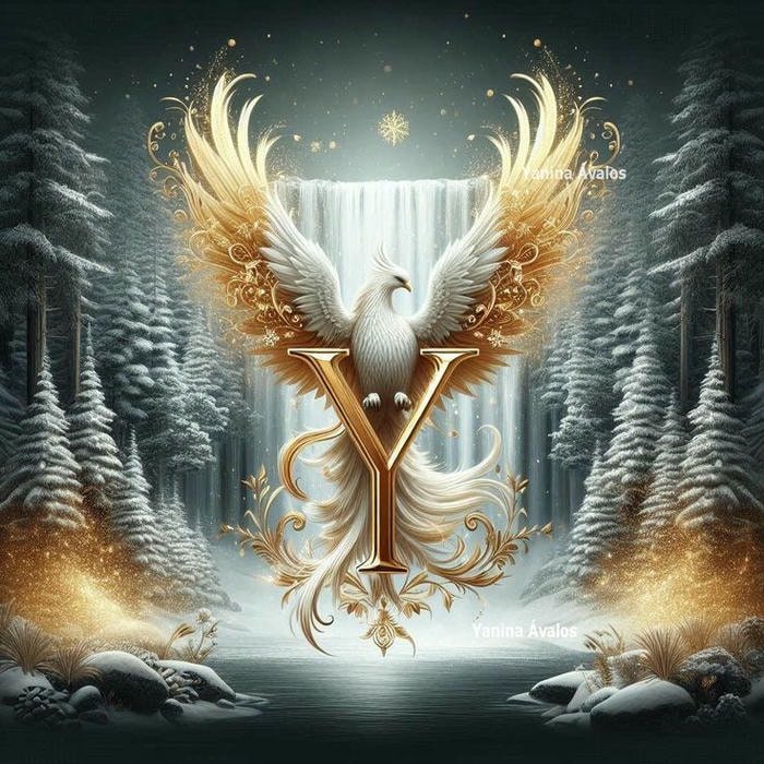 Artistic y name dp portrait image.