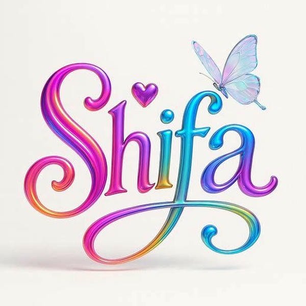 Beautiful shifa name dp profile picture.