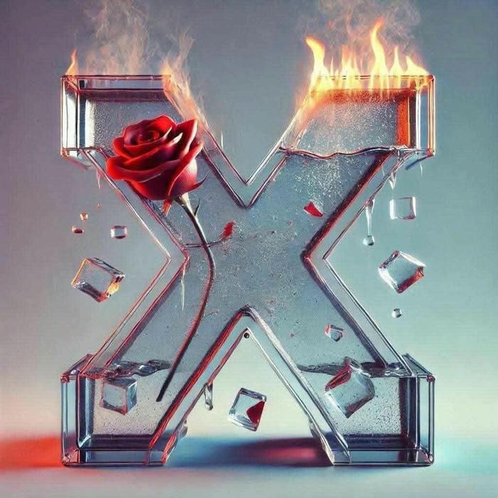 Bright look x name dp image.