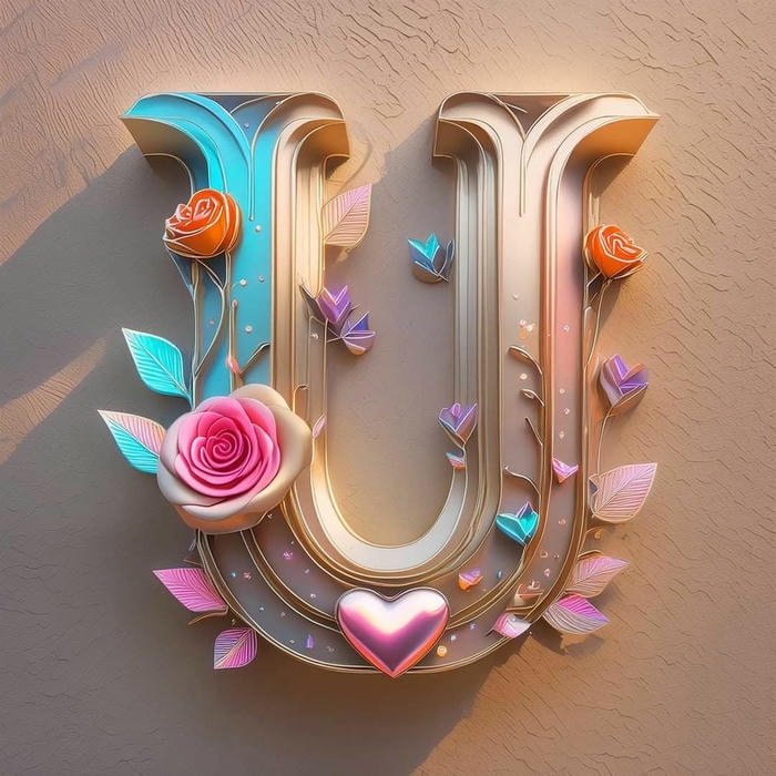 Bright mood u name dp portrait.