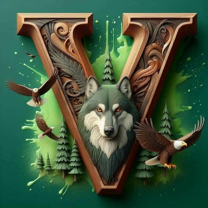 Classic v name dp profile frame.