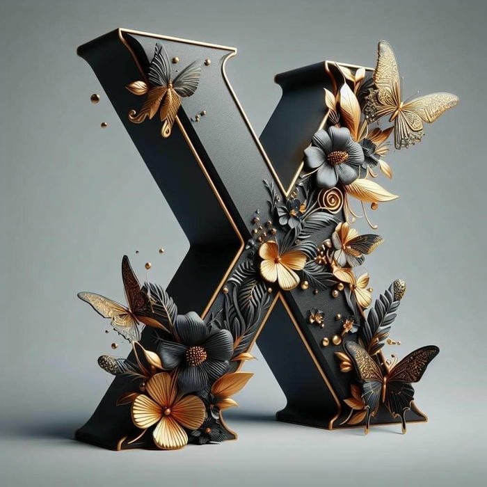 Classic x name dp profile frame.