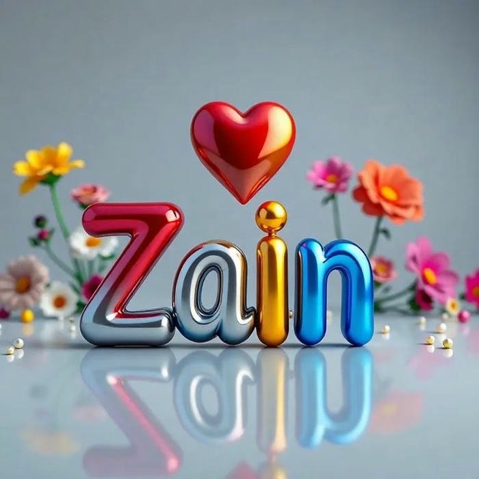 Classic zainab name dp profile frame.