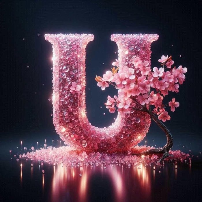 Clear focus u name dp profile image.