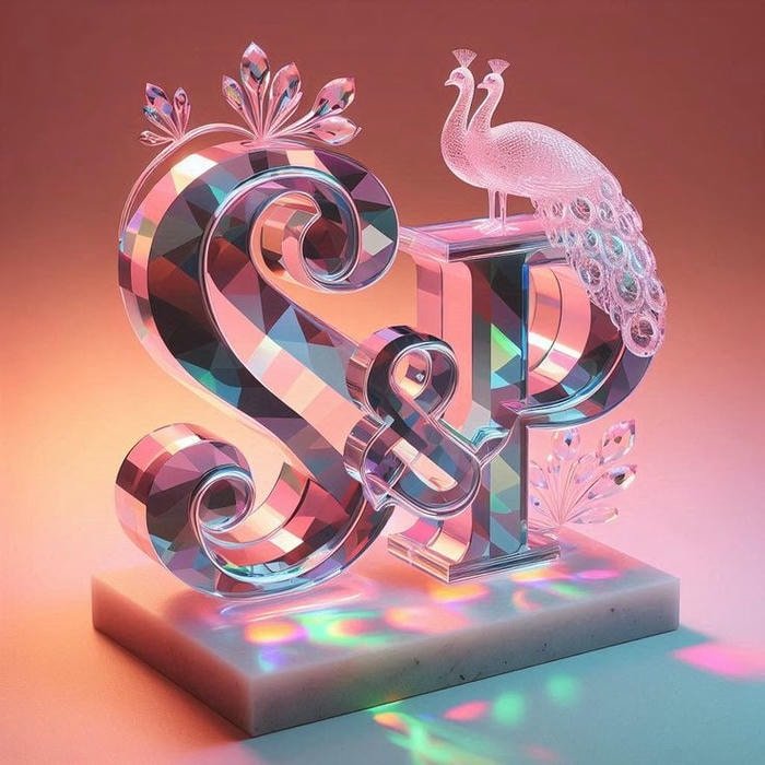 Colorful sp name dp portrait picture.