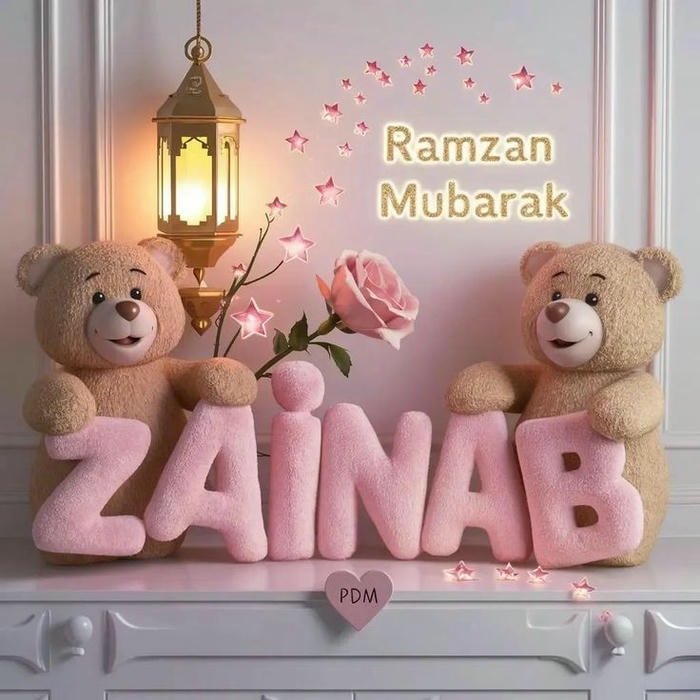 High quality zainab name dp image.