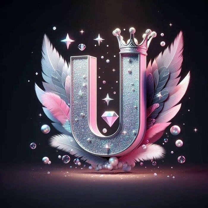 Minimal u name dp profile photo.