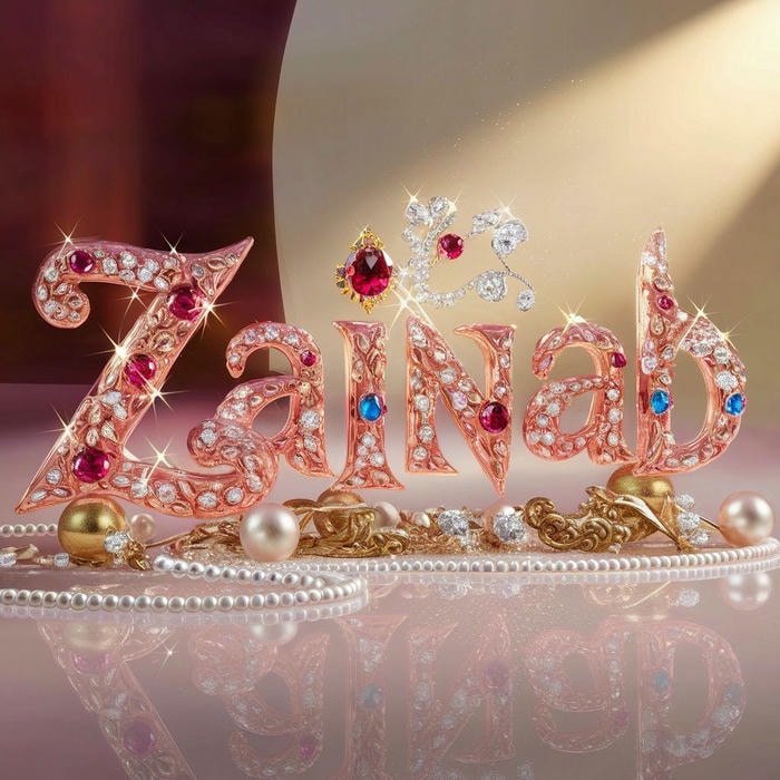 Natural light zainab name dp portrait.