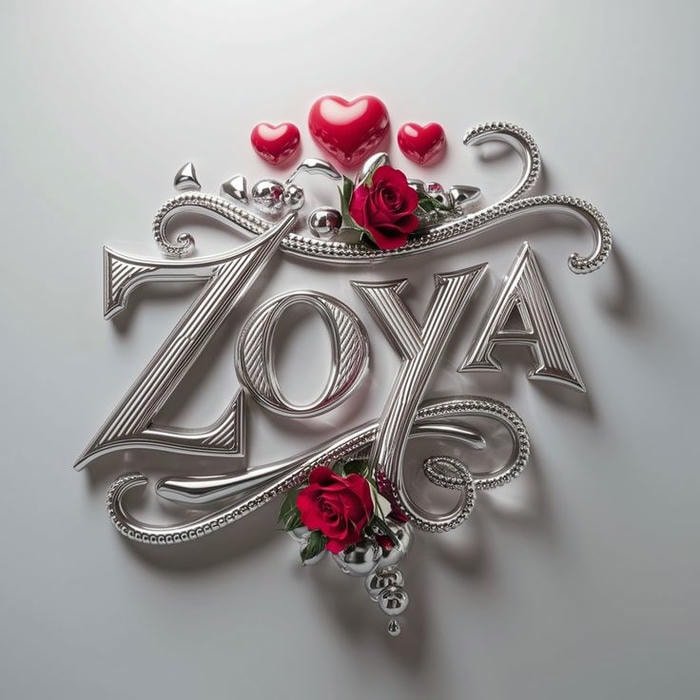 Professional zoya name dp headshot.