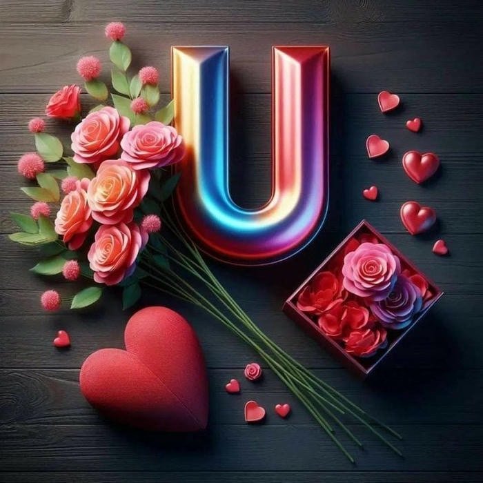 Urban style u name dp portrait.