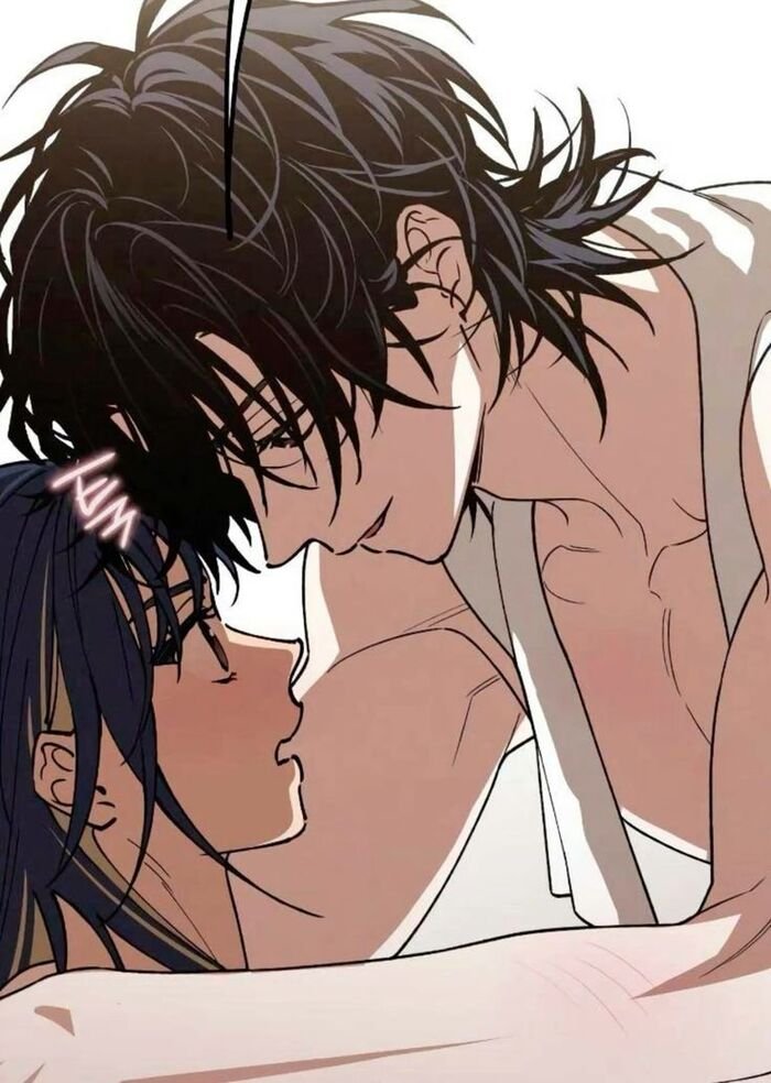 anime kiss image