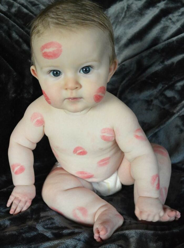 baby kiss image adore ig