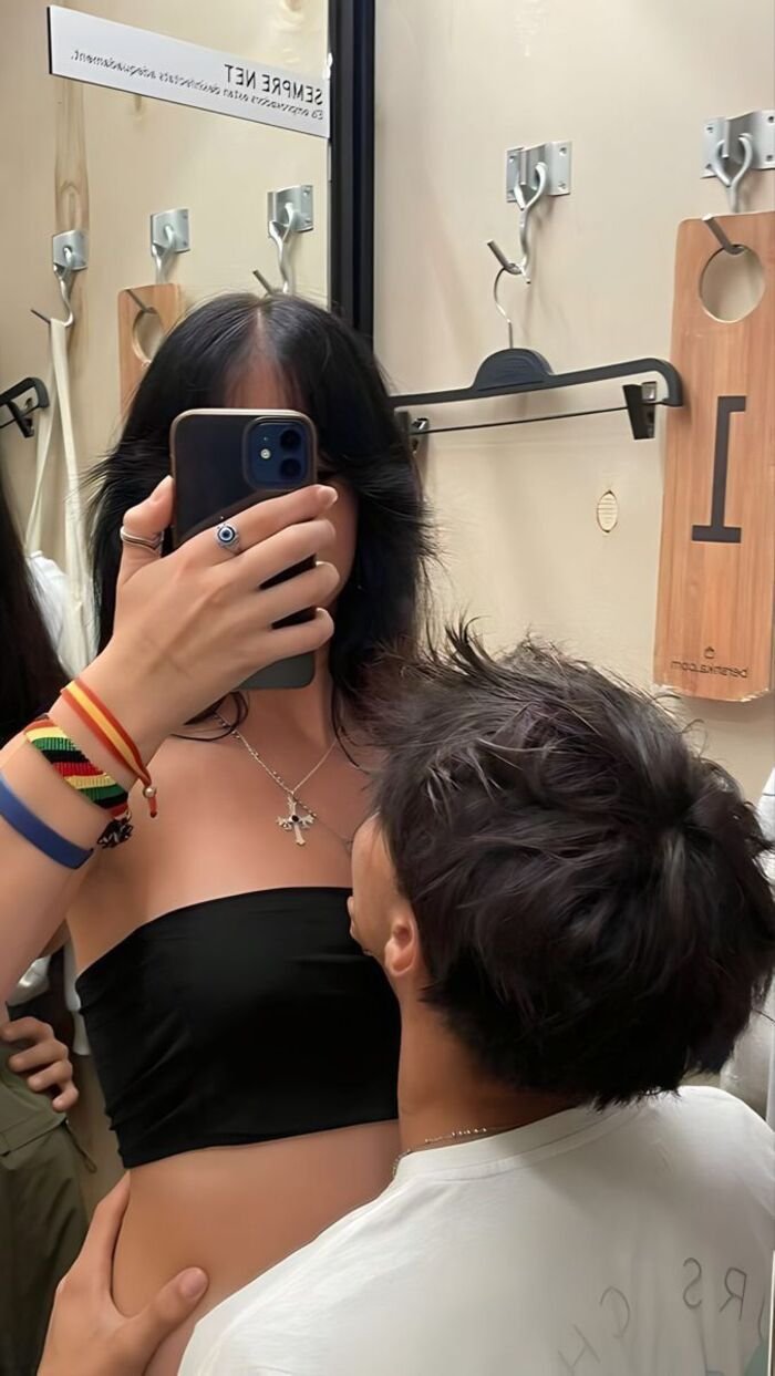 boobs kiss image aethetics