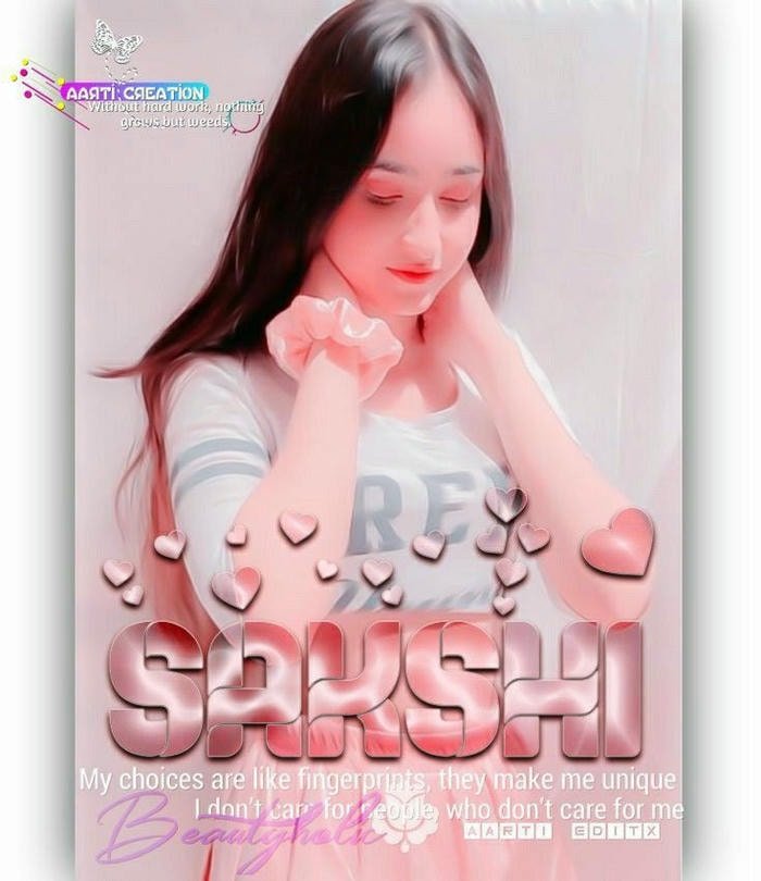 creative sakshi dp look