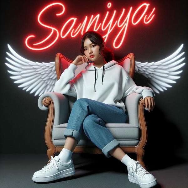 glossy finish saniya dp