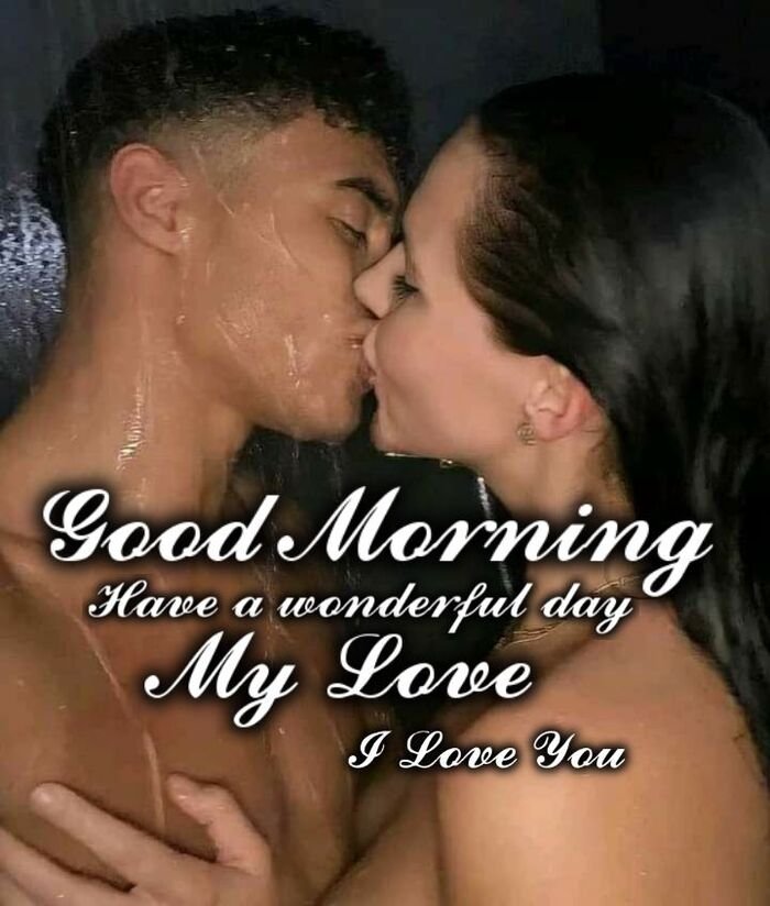 good morning kiss images aethetics