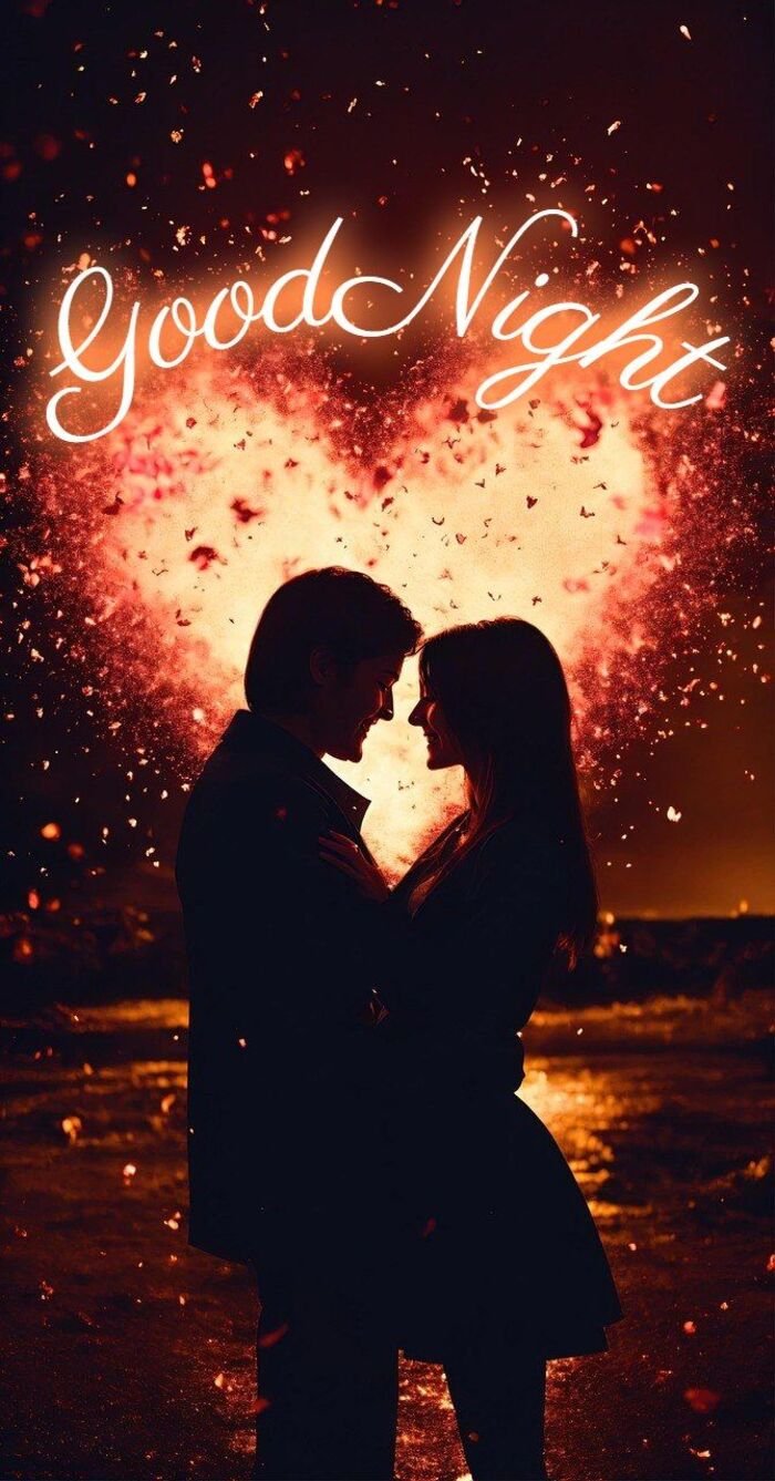 good night kiss image full hd