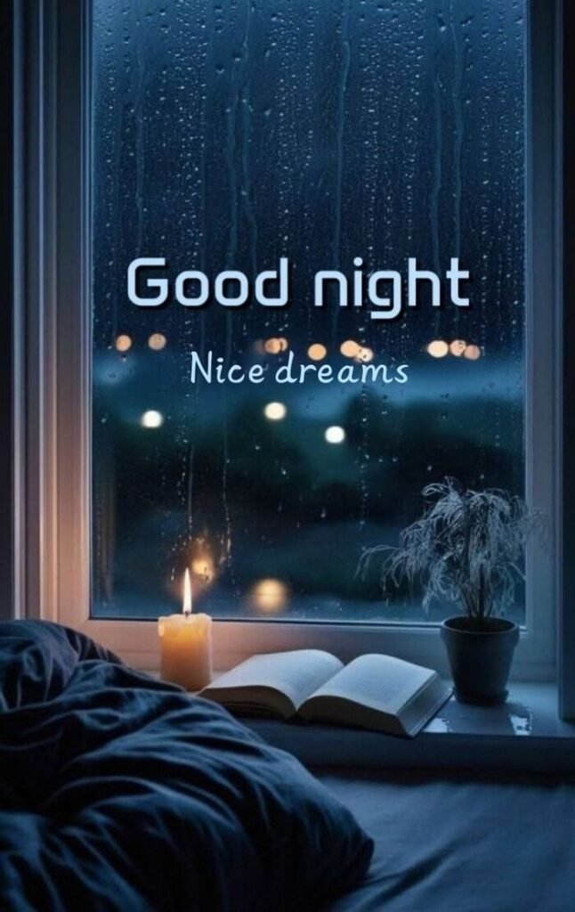 good night kiss image ins