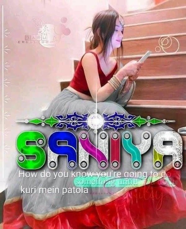 gradient glow saniya dp