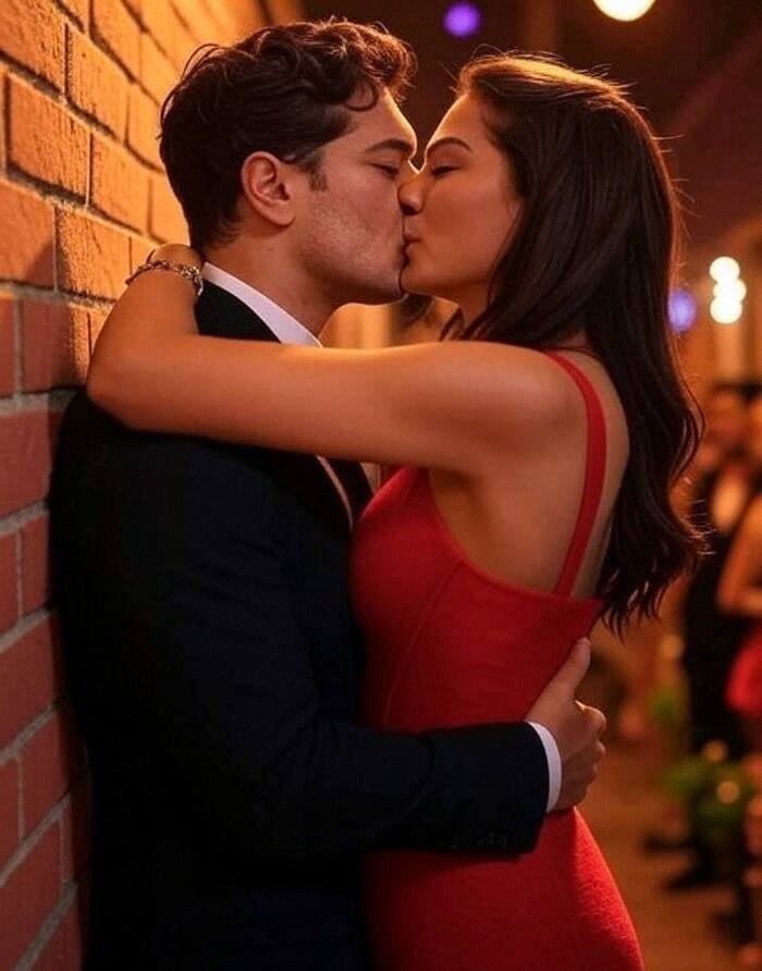 hd deep kiss image aethetic