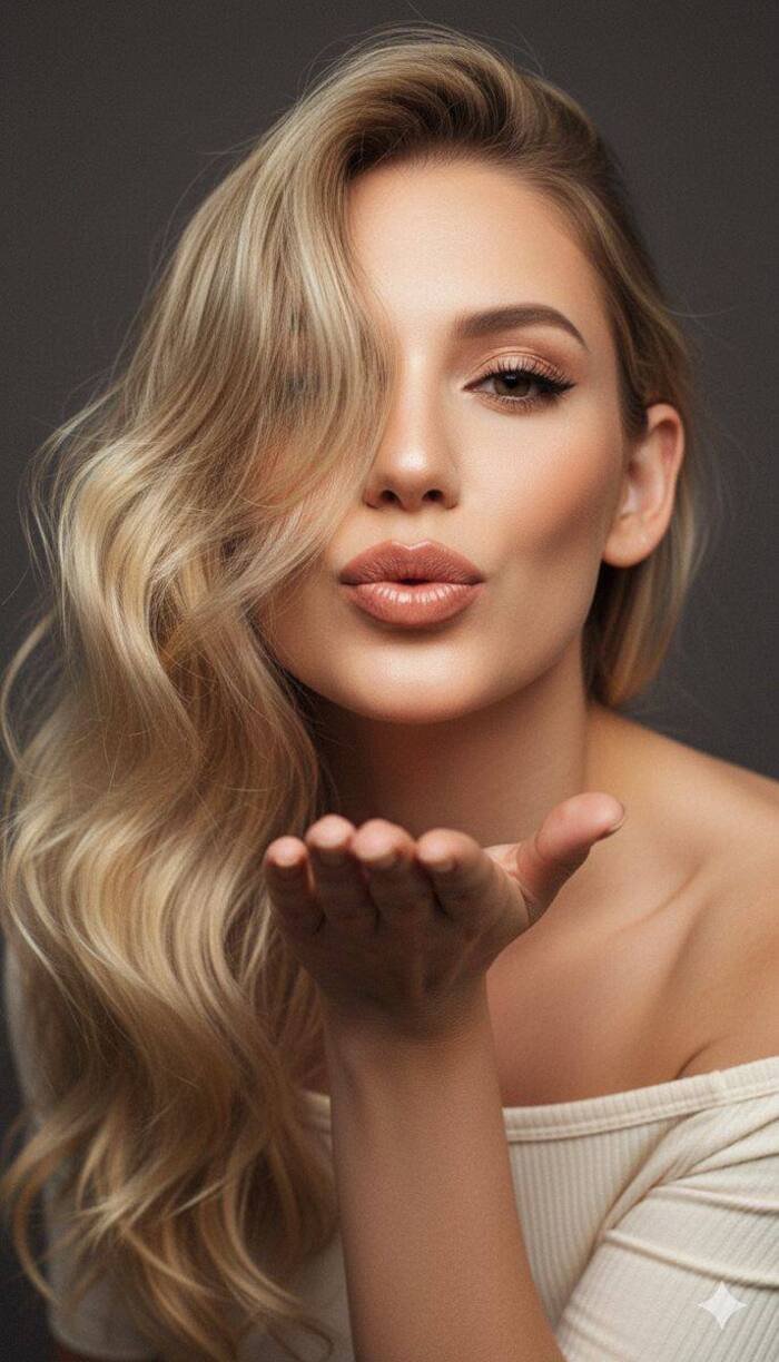 hd flying kiss image