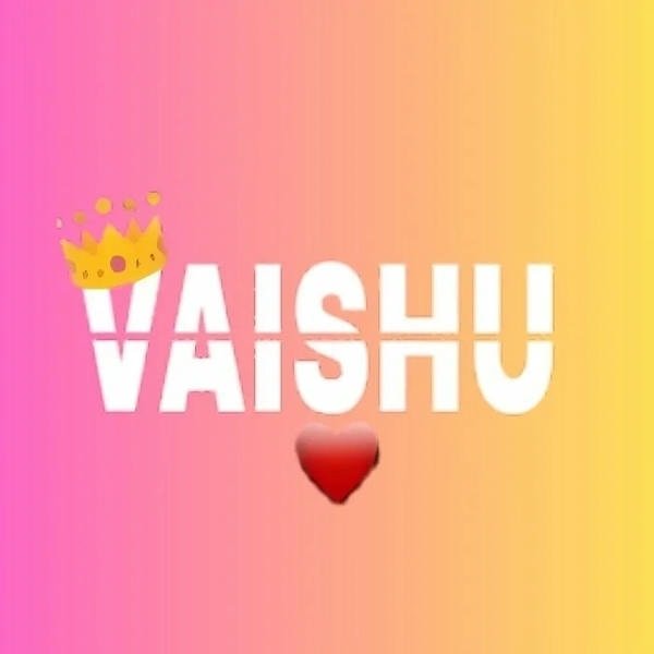 heart touching vaishu name dp