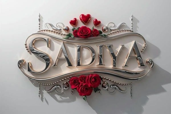 positive vibes sadiya name dp