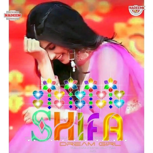 simple shifa name dp