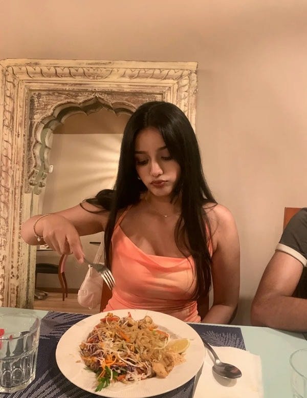 sweet girl dp in artistic soft portrait composition.