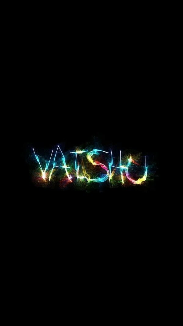 trending vaishu name dp
