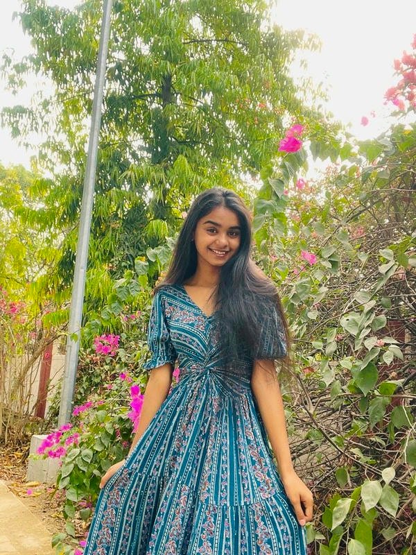 village girls dp with soft natural lighting tone.